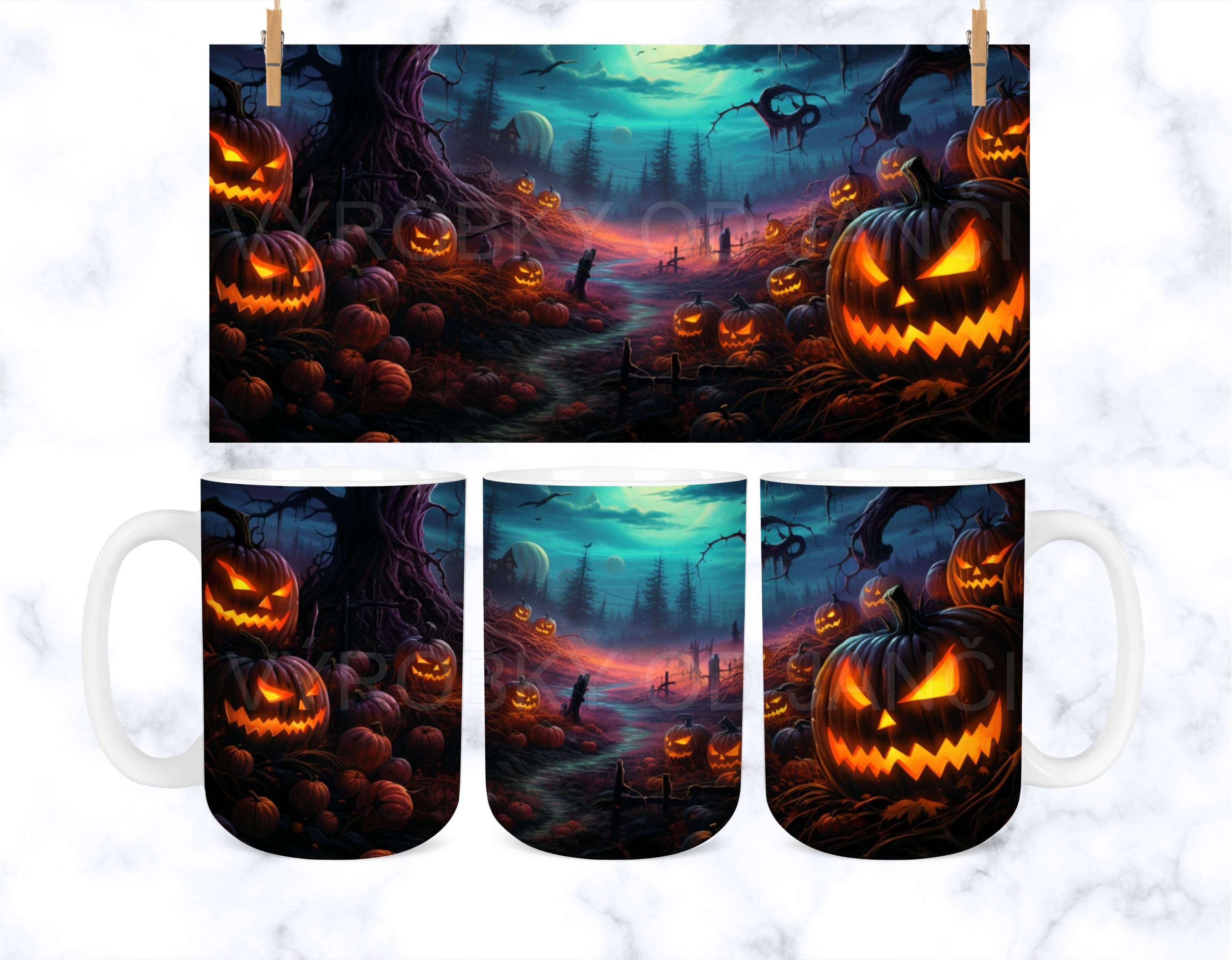 Plastový hrneček - Halloween - 106