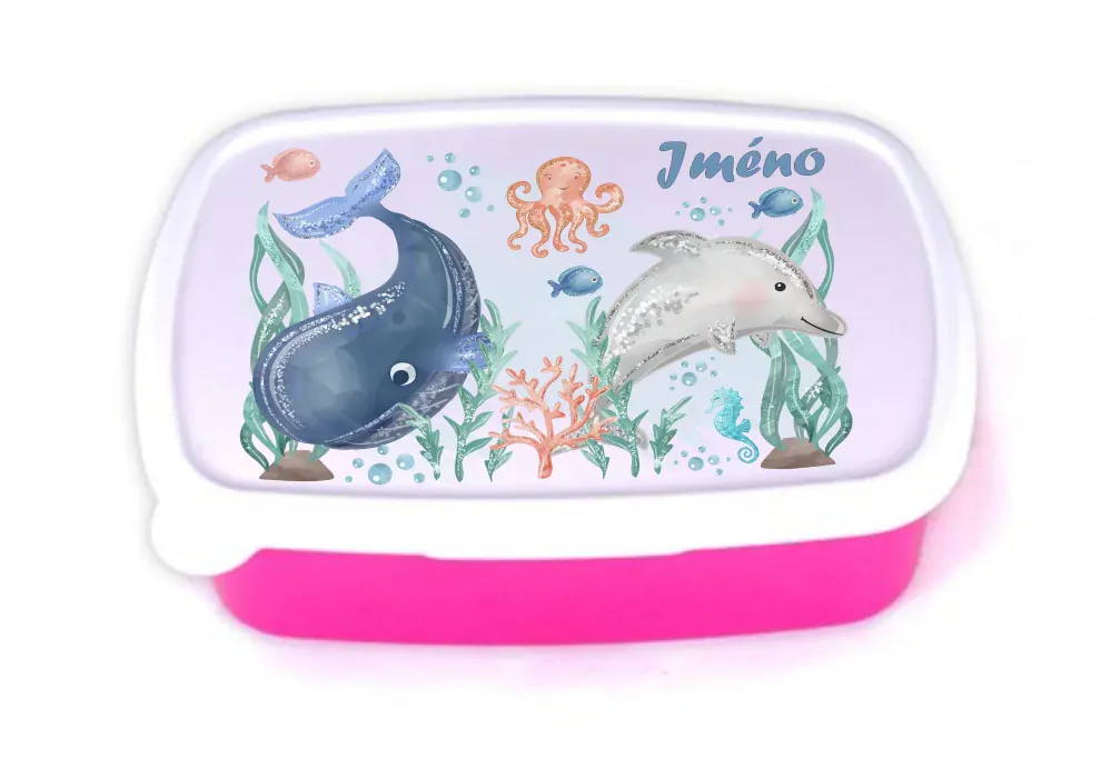 Svačinový box - mořský svět