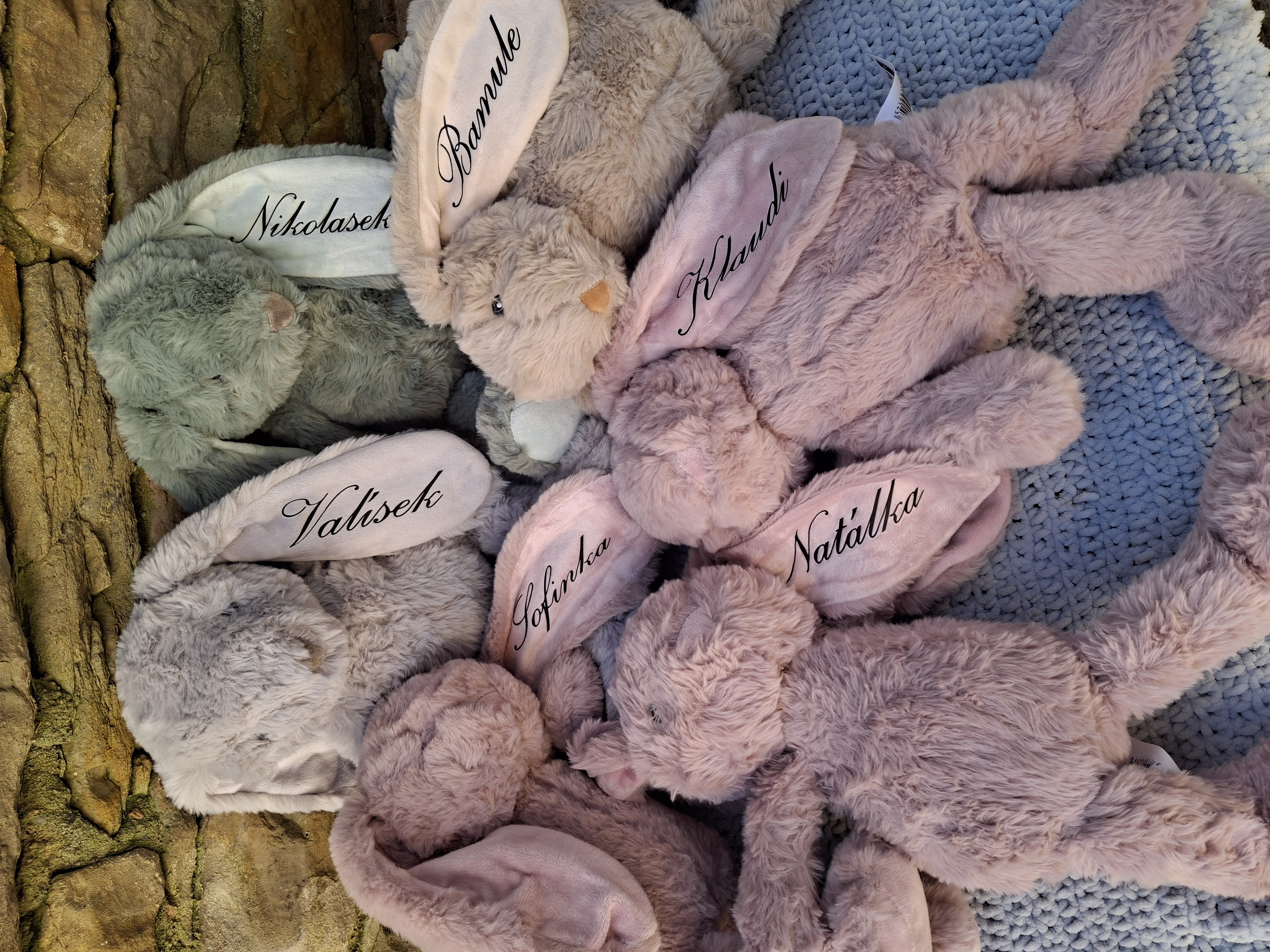 Zajíček - hnědý - vlastní jméno 