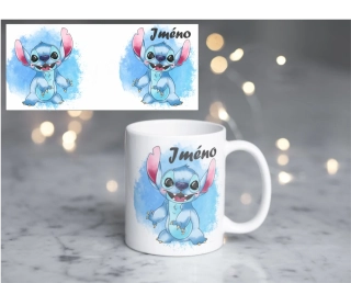 Plastový hrneček - stitch