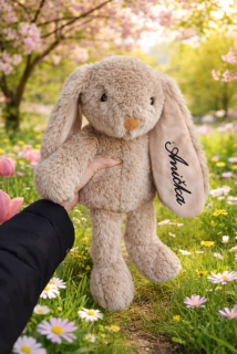 Zajíček - béžový - vlastní jméno 