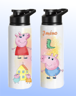 Láhev 750ml - peppa prase