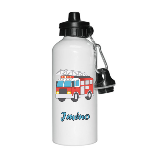 Láhev - hasičské auto