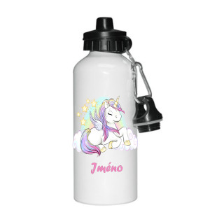 Láhev - unicorn duha