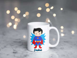 Plastový hrneček - superman