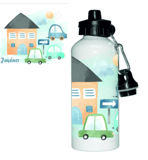 Láhev - autíčka
