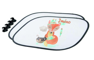 Stínítko - indiánská liška