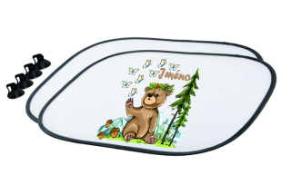 Stínítko - lesní medvěd