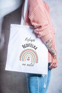 Taška - nejlepší ředitelka na světě - duha