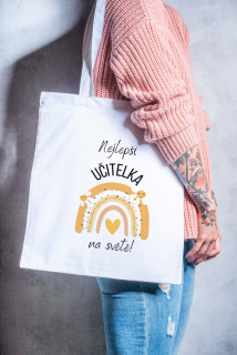 Taška - nejlepší učitelka na světě - duha