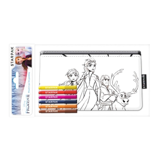 Penál na vybarvení - Frozen 2