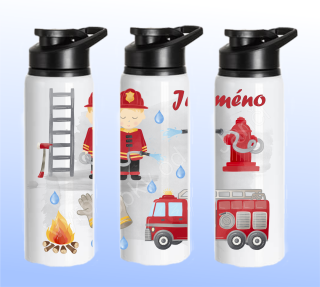 Láhev 750ml - hasič