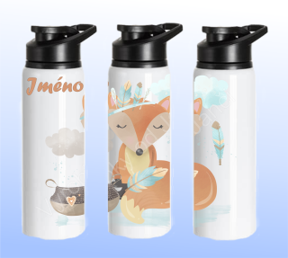 Láhev 750ml - liška - indiánská