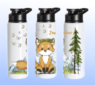 Láhev 750ml - liška - lesní