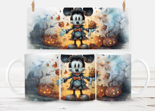Plastový hrneček - Halloween - mickey 22