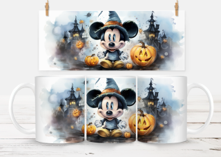Plastový hrneček - Halloween - mickey 25