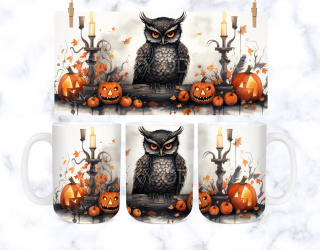 Keramický hrneček - halloween - 53