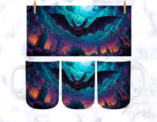 Keramický hrneček - halloween - 104