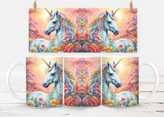 Plastový hrneček - zvířata - unicorn