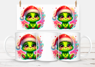 Plastový hrneček - valentýn - mimi Grinch 6