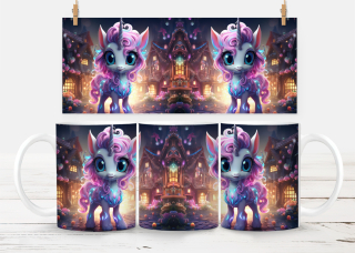 Keramický hrneček - zvířata - unicorn magic