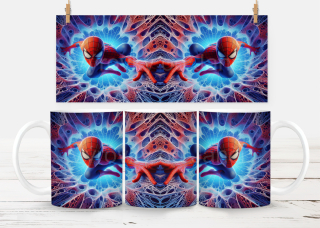Keramický hrneček - spiderman 3D