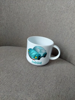 Plastový hrneček malý - auto brouk