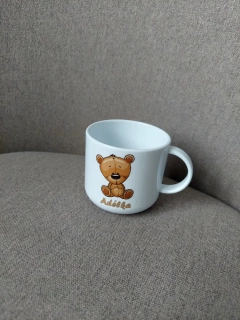 Plastový hrneček malý - medvídek hnědý