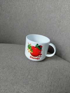 Plastový hrneček malý - jablíčko 