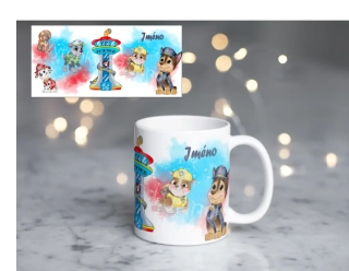 Plastový hrneček - paw patrol kluci