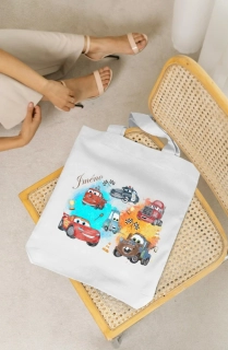 Plátěná taška - cars
