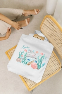 Plátěná taška - mořský svět