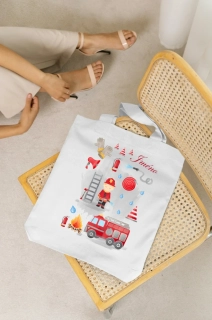 Plátěná taška - hasič